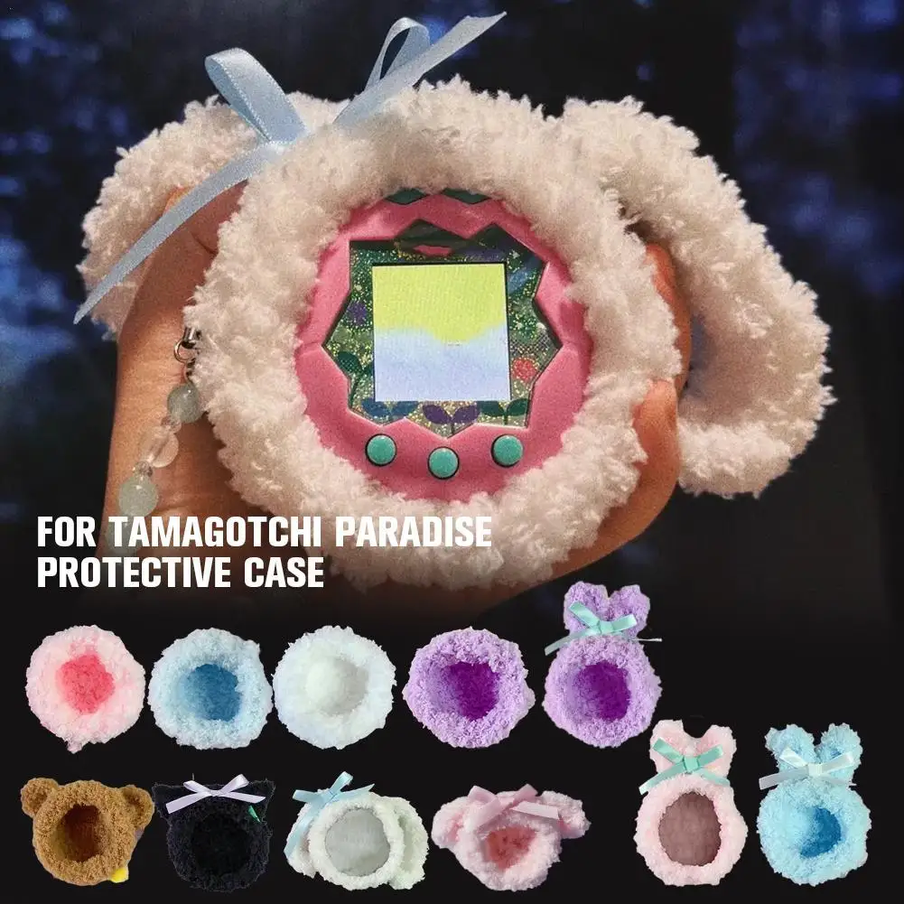 Cartoon Plush Bunny Ears Protective Case For Tamagotchi Paradise Stylish Non-Slip Protective Cover Game Accessories
Cartoon Plush Bunny Ears Protective Case For Tamagotchi Paradise Stylish Non-Slip Protective Cover Game Accessories