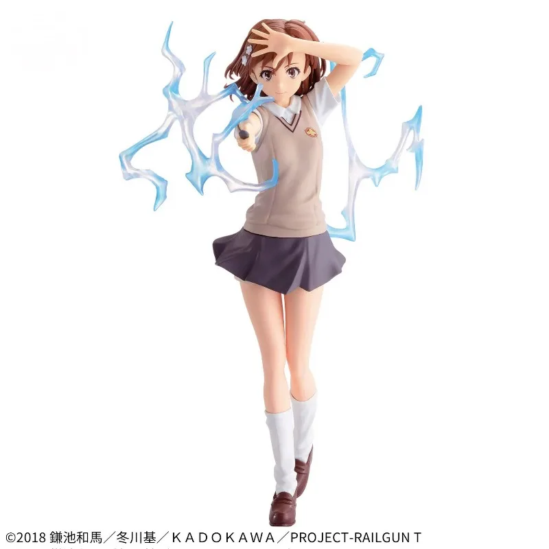 Toaru Kagaku no Railgun Misaka Mikoto Original genuine PVC Action Anime Figure Model Toys Figure Collection Doll Gift
Toaru Kagaku no Railgun Misaka Mikoto Original genuine PVC Action Anime Figure Model Toys Figure Collection Doll Gift