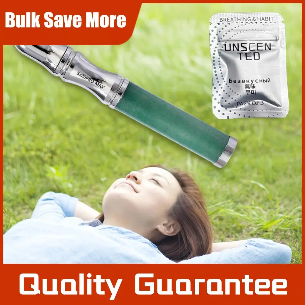 Quit Smoking Stick Anxiety Relief Air Inhaler Mindfulness Breathing Tool Stop Smoking Aids for Adults
Quit Smoking Stick Anxiety Relief Air Inhaler Mindfulness Breathing Tool Stop Smoking Aids for Adults