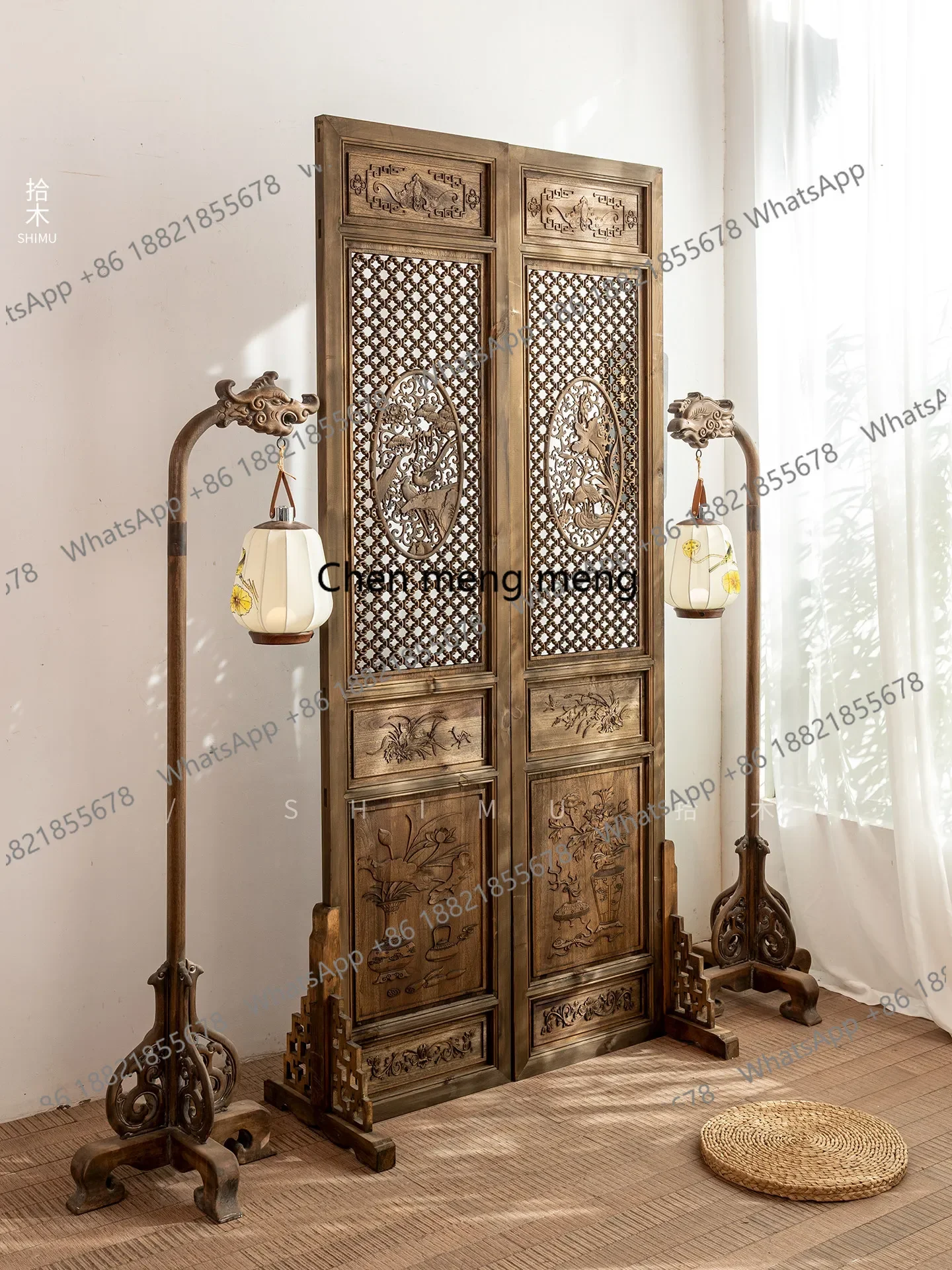 Напольный светильник-цветочница Discount Palace, декоративный элемент из массива дерева, в антикварном стиле, классика династий Мин и Цин, для чайной, для фотосъемки
Напольный светильник-цветочница Discount Palace, декоративный элемент из массива дерева, в антикварном стиле, классика династий Мин и Цин, для чайной, для фотосъемки