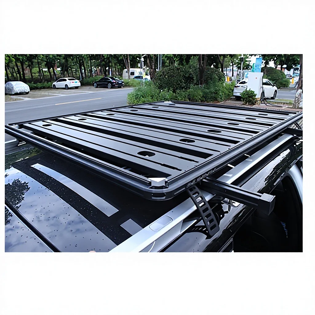 4X4 Offroad Camping SUV Aluminum Roof Rack Frame Car Roof Luggage Carrier with 100kg+ Capacity for Surfboard & Bike
4X4 Offroad Camping SUV Aluminum Roof Rack Frame Car Roof Luggage Carrier with 100kg+ Capacity for Surfboard & Bike