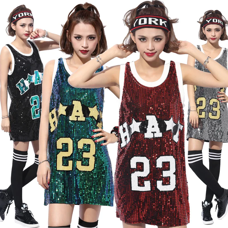 Loose Adult Sequined Long Vest Cheerleading Jazz Dance Modern Dance Suit Nightclub Adult Female Performance Suit
Loose Adult Sequined Long Vest Cheerleading Jazz Dance Modern Dance Suit Nightclub Adult Female Performance Suit