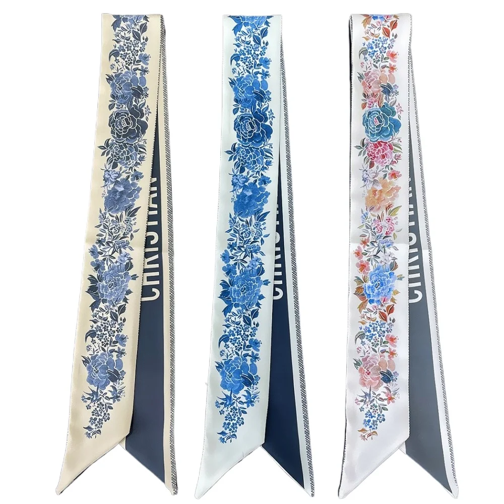 Tarot New Rose Floral Silk Scarf Women Elegant Hair Bandana Shawl Ribbon Tie Bag Decorate Accessories
Tarot New Rose Floral Silk Scarf Women Elegant Hair Bandana Shawl Ribbon Tie Bag Decorate Accessories