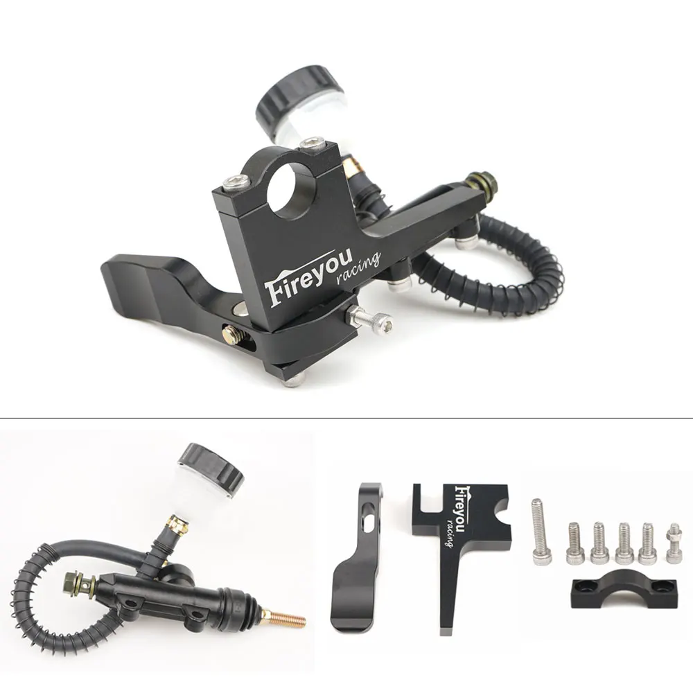 Universal Clutch Thumb Motorcycle Brake Lever 22mm Kit Rear Master Pump Cylinder Handle Brake Modification Parts
Universal Clutch Thumb Motorcycle Brake Lever 22mm Kit Rear Master Pump Cylinder Handle Brake Modification Parts
