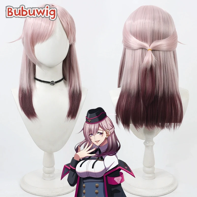 Bubuwig Synthetic Hair Honobono Keitoin Cosplay Wigs Division Rap Battle 45cm Long Pink Mixed Wine Red Cos Wig Heat Resistant
Bubuwig Synthetic Hair Honobono Keitoin Cosplay Wigs Division Rap Battle 45cm Long Pink Mixed Wine Red Cos Wig Heat Resistant
