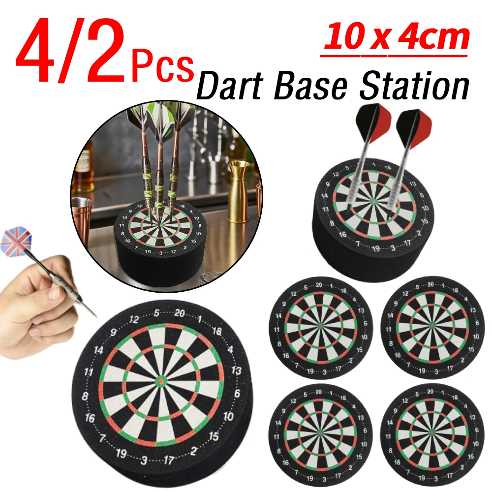 2/4 Pcs Dart Holder EVA Foam Mini Dart Dock Dart Base Station Dartboard Design Soft Stand for Outdoor Home Family Party Games
2/4 Pcs Dart Holder EVA Foam Mini Dart Dock Dart Base Station Dartboard Design Soft Stand for Outdoor Home Family Party Games