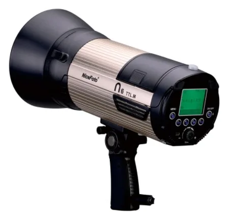 NiceFoto N6 Pro 600Ws GN89 HSS 1/8000S 6600mAh Battery ETTL Studio Flash Light for 2.5s Fast Recycling w/ trigger
NiceFoto N6 Pro 600Ws GN89 HSS 1/8000S 6600mAh Battery ETTL Studio Flash Light for 2.5s Fast Recycling w/ trigger