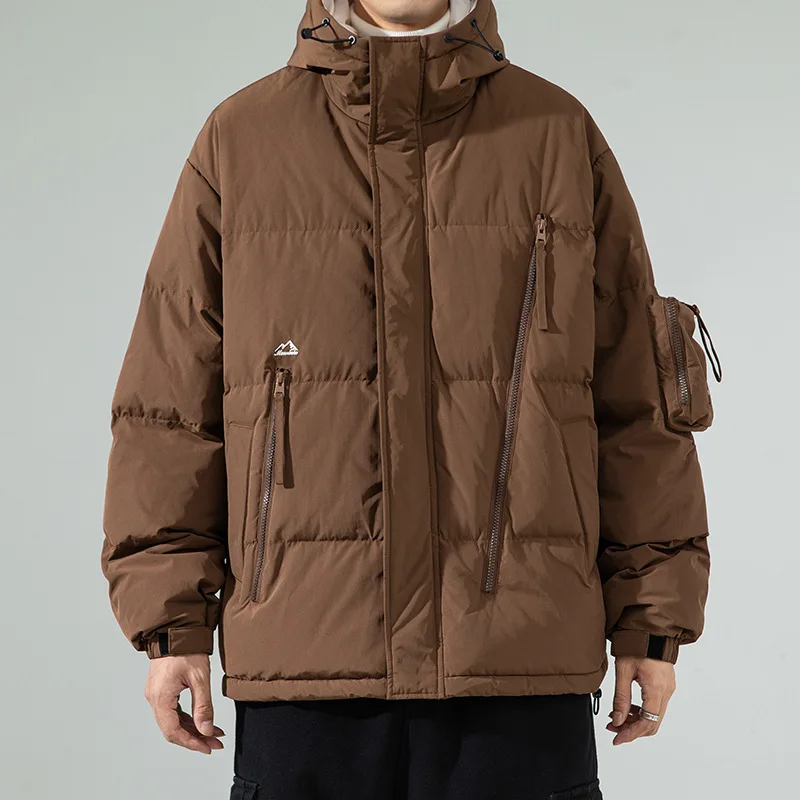 Men's Winter Jackets Fashion Hooded Thicken Warm Cotton-padded Jacket Outdoor Casual Loose Winter Jacket Coat Men Padding Coats
Men's Winter Jackets Fashion Hooded Thicken Warm Cotton-padded Jacket Outdoor Casual Loose Winter Jacket Coat Men Padding Coats