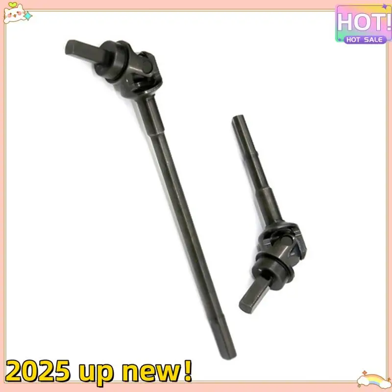 Stylish-2 PCS Parts Hard Steel Front Axle CVD Drive Shaft Dog Bone Universal Joint For 1/10 RC Crawler Vehicle Axial SCX10 III A
Stylish-2 PCS Parts Hard Steel Front Axle CVD Drive Shaft Dog Bone Universal Joint For 1/10 RC Crawler Vehicle Axial SCX10 III A