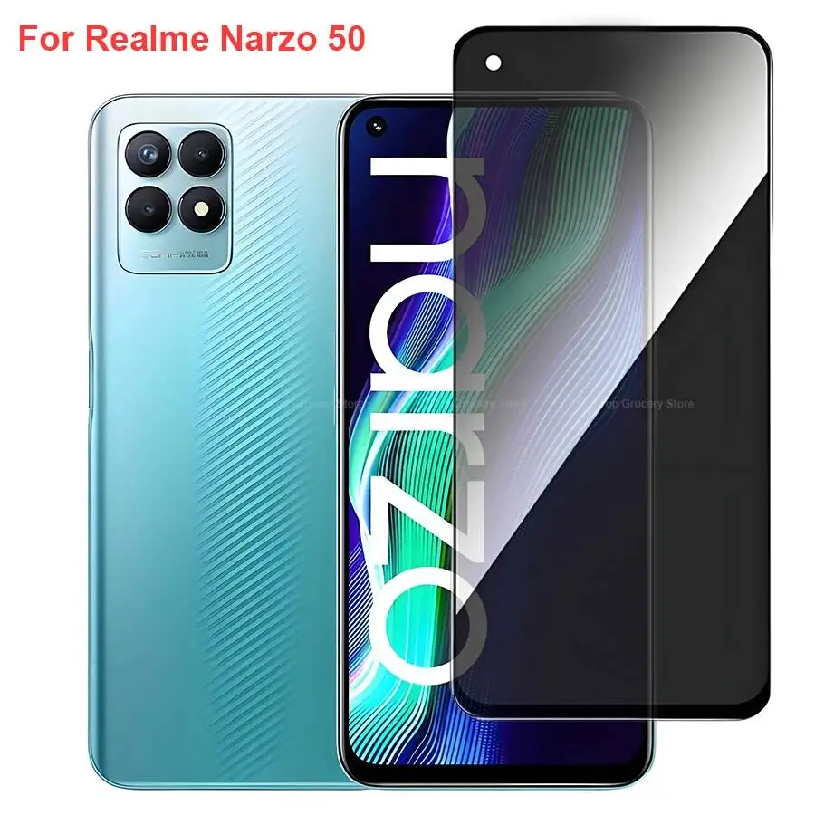 Narzo 50 Anti Spy Privacy Tempered Glass Protector Compatible For Realme Narzo50 Full Cover Screen Phone Film
Narzo 50 Anti Spy Privacy Tempered Glass Protector Compatible For Realme Narzo50 Full Cover Screen Phone Film