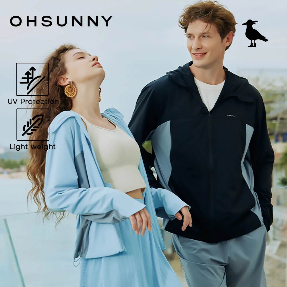 OhSunny Unisex Color-Block Sun Protection Jacket,Water-Resistant, Windproof, Lightweight with Adjustable Hem,UPF50+ Casual Wear
OhSunny Unisex Color-Block Sun Protection Jacket,Water-Resistant, Windproof, Lightweight with Adjustable Hem,UPF50+ Casual Wear
