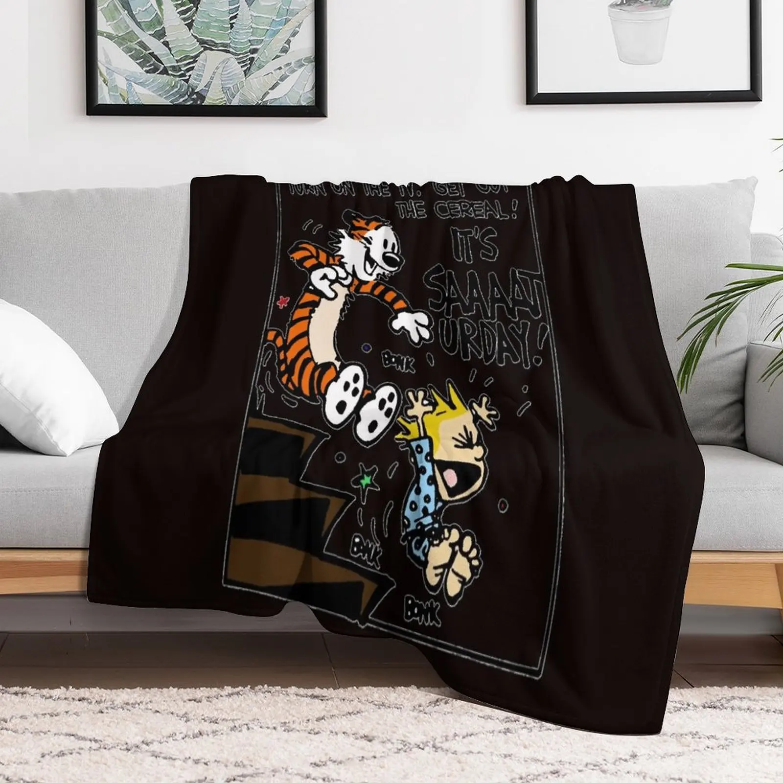Calvin and tiger Throw Blanket Travel Bed covers Blankets for winter halloween Soft Plush Plaid Blankets
Calvin and tiger Throw Blanket Travel Bed covers Blankets for winter halloween Soft Plush Plaid Blankets