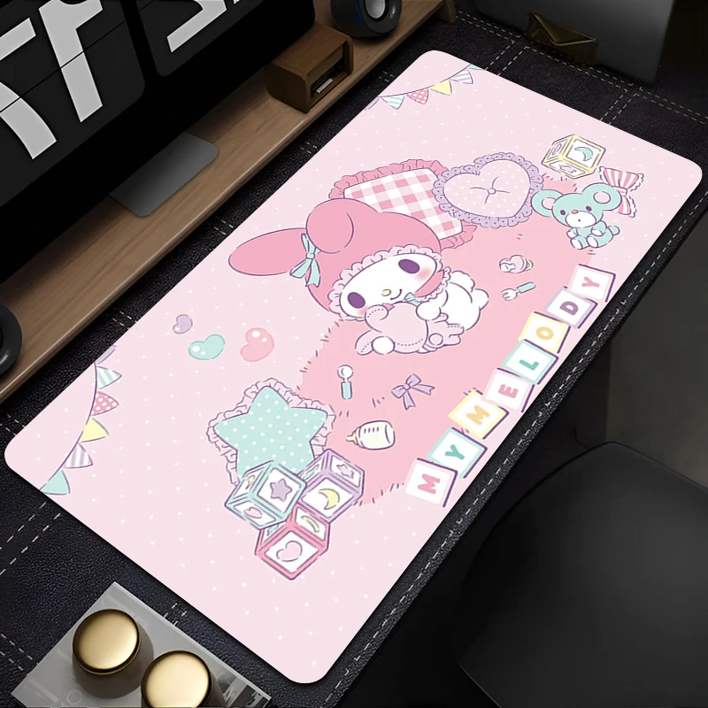 Mouse Pad PC Gaming Accessories Mousepad Laptop Pink Anime Bunny Kawaii Desk Mouse Mat My M-melody Cute Cartoon New Keyboard Pad
Mouse Pad PC Gaming Accessories Mousepad Laptop Pink Anime Bunny Kawaii Desk Mouse Mat My M-melody Cute Cartoon New Keyboard Pad