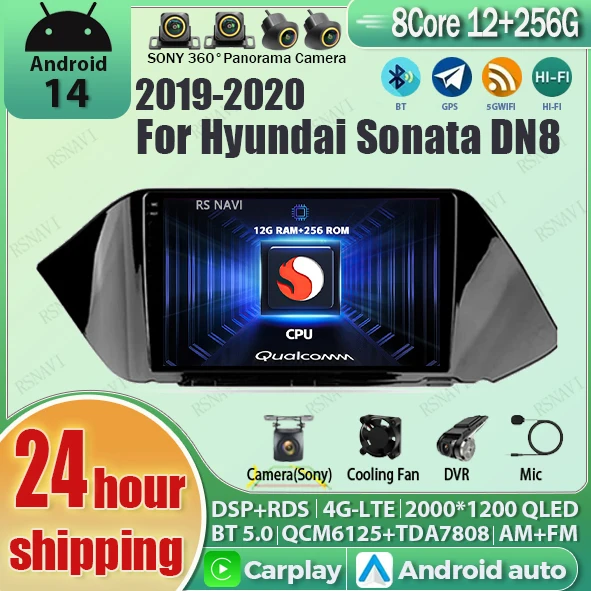 Android 14 Carplay Auto WIFI+4G Car Radio Multimedia Player For Hyundai Sonata DN8 2019 2020 DSP Autoradio Stereo 2din Head Unit
Android 14 Carplay Auto WIFI+4G Car Radio Multimedia Player For Hyundai Sonata DN8 2019 2020 DSP Autoradio Stereo 2din Head Unit