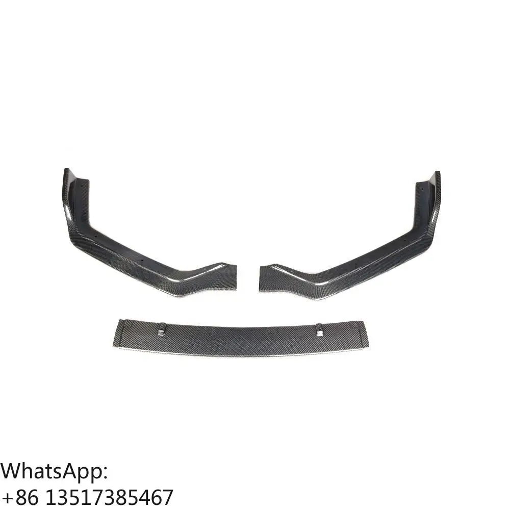3PC Carbon Fiber Sport Front Bumper Lip Spoiler for Infiniti Q50 Sport 2018-2019
3PC Carbon Fiber Sport Front Bumper Lip Spoiler for Infiniti Q50 Sport 2018-2019