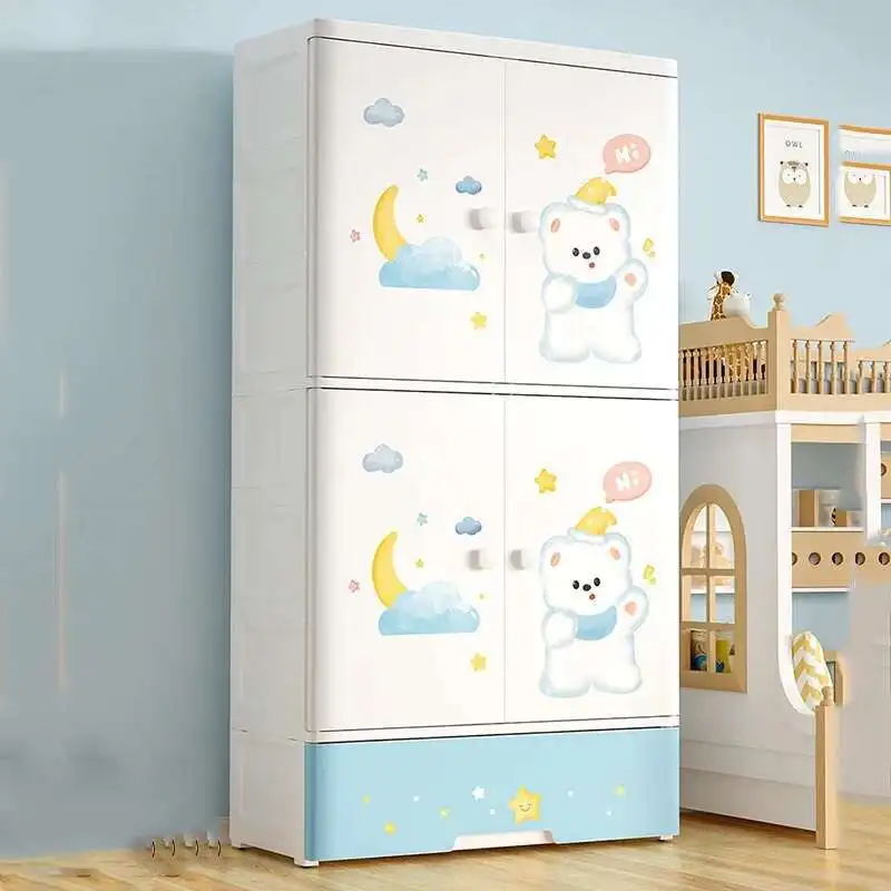Bedroom Closet Wardrobe Storage Cabinet Plastic Cupboard Partitions Wardrobe Bedroom Baby Chest Guarda Roupa Home Furniture
Bedroom Closet Wardrobe Storage Cabinet Plastic Cupboard Partitions Wardrobe Bedroom Baby Chest Guarda Roupa Home Furniture