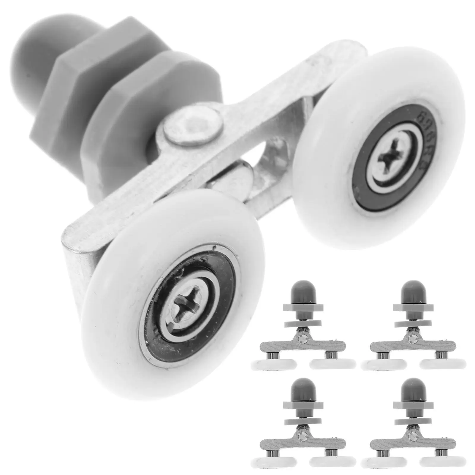 8Pcs Shower Door Rollers Replacement Double Wheels for Smooth Sliding Glass Doors Use in Shower Enclosures Bathtub Cabins
8Pcs Shower Door Rollers Replacement Double Wheels for Smooth Sliding Glass Doors Use in Shower Enclosures Bathtub Cabins