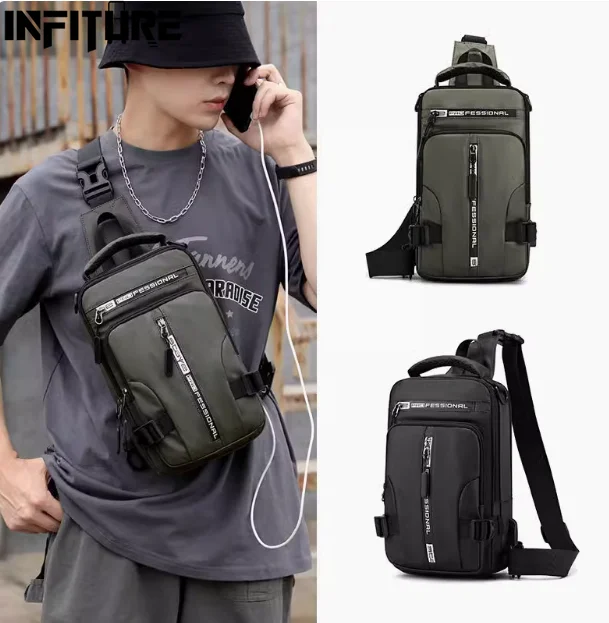 New Multifunction Crossbody Bag Anti-theft Shoulder Messenger Bags Male Waterproof Charging USB Travel Sling Casual Tote For Men
New Multifunction Crossbody Bag Anti-theft Shoulder Messenger Bags Male Waterproof Charging USB Travel Sling Casual Tote For Men