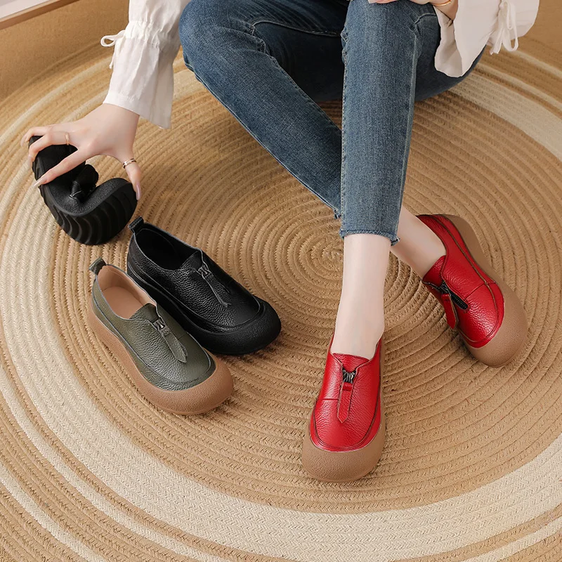 New zip up flats shoes for women real leather moccasins woman unique luxury flat driving shoes ladies red flats mom casual shoes
New zip up flats shoes for women real leather moccasins woman unique luxury flat driving shoes ladies red flats mom casual shoes