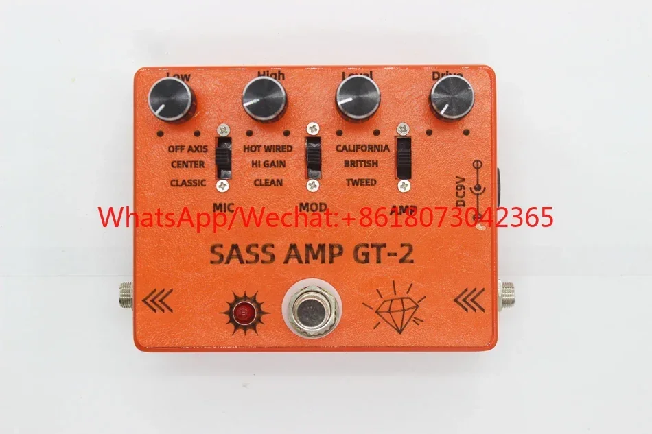 Ручной эффект DIY SansAmp GT-2, дубликат динамика для электрогитары, имитирует искажения одной платы
Ручной эффект DIY SansAmp GT-2, дубликат динамика для электрогитары, имитирует искажения одной платы