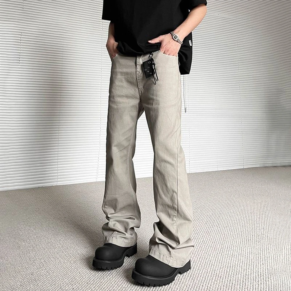 Mens Pants Plain Polyester Fiber Slim Casual Pants Spring Streetwear Fashion Daily Youth Campus Straight Pants Men'S Wear 2025
Mens Pants Plain Polyester Fiber Slim Casual Pants Spring Streetwear Fashion Daily Youth Campus Straight Pants Men'S Wear 2025