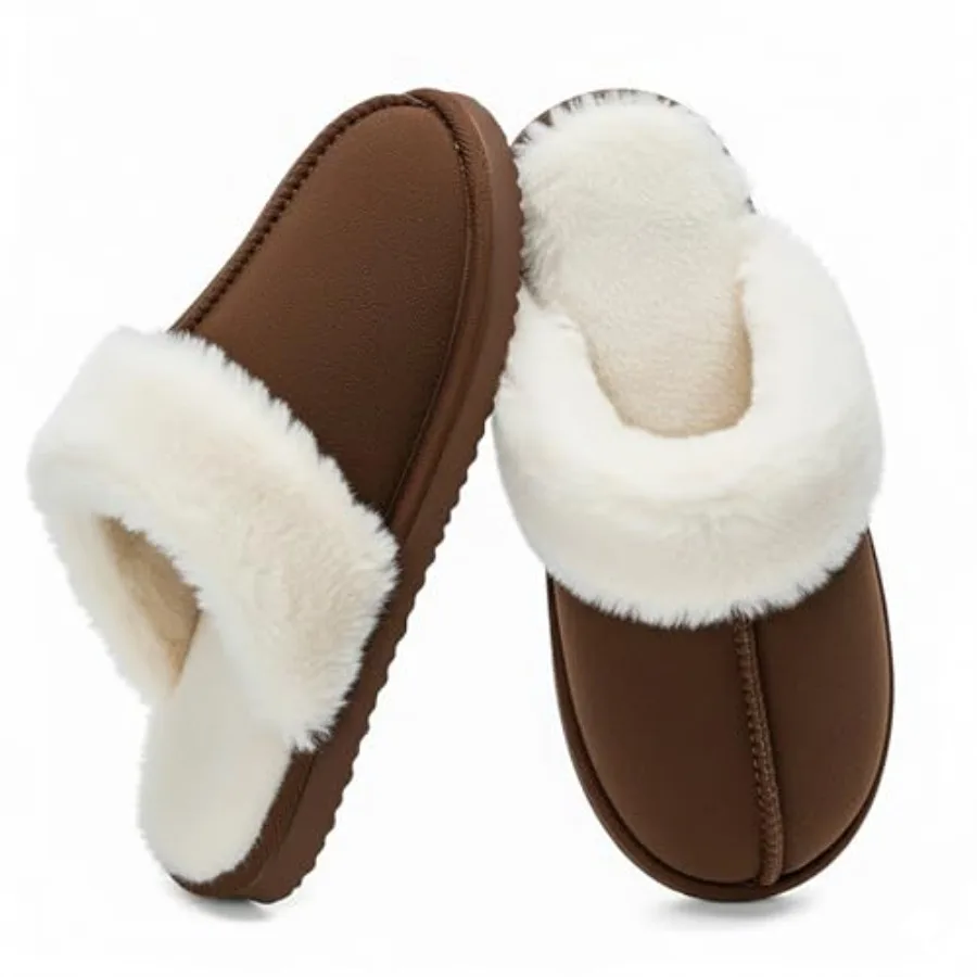 OOW Fuzzy Slippers for Women Cozy Faux Fur House Shoes Winter Warm Memory Foam Slippers for Indoor and Outdoor
OOW Fuzzy Slippers for Women Cozy Faux Fur House Shoes Winter Warm Memory Foam Slippers for Indoor and Outdoor