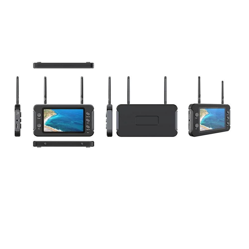 4.3inch 5.8G FPV Handheld Screen 800 * 480 High-definition 1200mAh Wide Voltage 5-23V With DVR IPS 5645-5945MHz VGA/D1/HD
4.3inch 5.8G FPV Handheld Screen 800 * 480 High-definition 1200mAh Wide Voltage 5-23V With DVR IPS 5645-5945MHz VGA/D1/HD