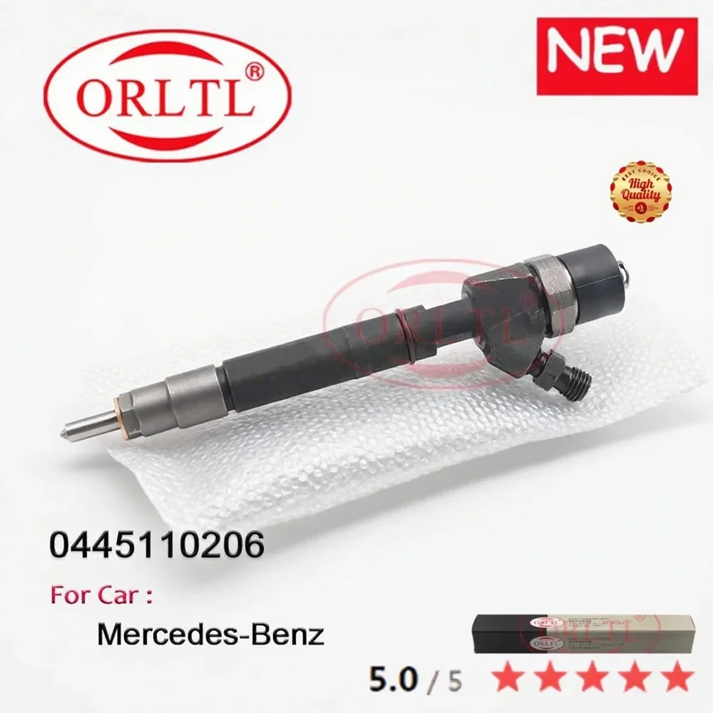 Genuine NEW High Quality Injector 0445110206 A6130700987 A6130700687 0 445 110 206 FOR BOSCH Mercedes-Benz ORLTL
Genuine NEW High Quality Injector 0445110206 A6130700987 A6130700687 0 445 110 206 FOR BOSCH Mercedes-Benz ORLTL