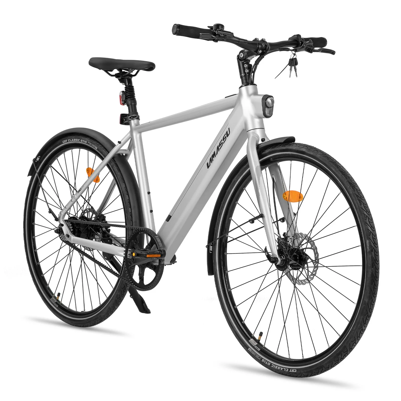 700C Electric City Bike 36V 15Ah Lithium Battery Single Speed Aluminum Alloy Frame Disc Brake Electric Bicycle
700C Electric City Bike 36V 15Ah Lithium Battery Single Speed Aluminum Alloy Frame Disc Brake Electric Bicycle