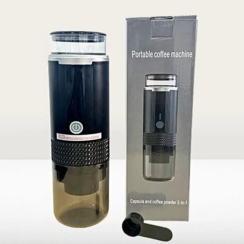 Portable Coffee Maker Suitable for Ground Coffee and Coffee Capsules Rechargeable Handheld for Travel 91
Portable Coffee Maker Suitable for Ground Coffee and Coffee Capsules Rechargeable Handheld for Travel 91