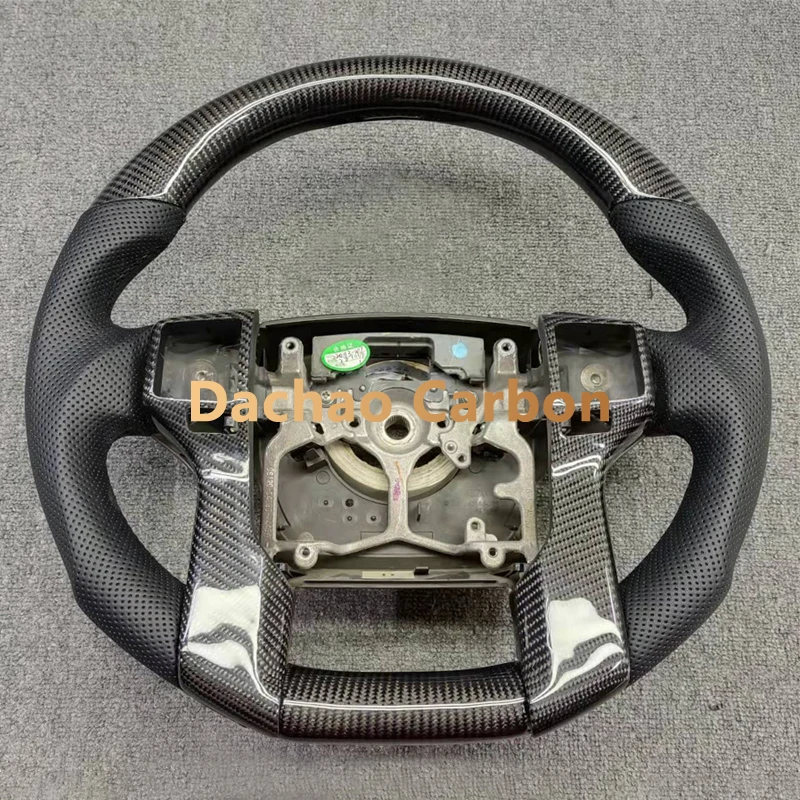 Перфорированный кожаный руль из настоящего углеродного волокна для TOYOTA Prado 4 Runner Tundra Tacoma LC150 2010-2023, индивидуальный стиль
Перфорированный кожаный руль из настоящего углеродного волокна для TOYOTA Prado 4 Runner Tundra Tacoma LC150 2010-2023, индивидуальный стиль
