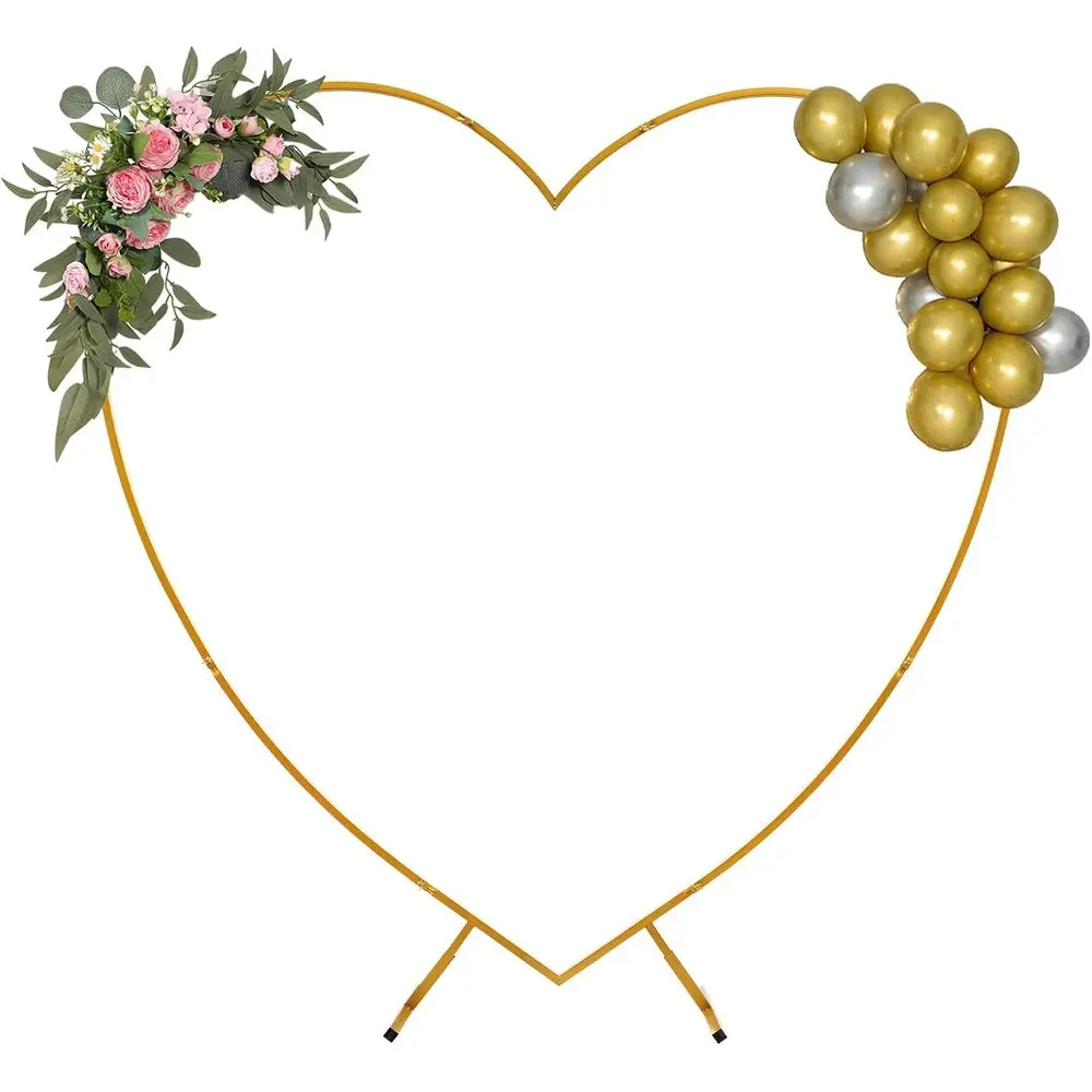 Elegant Gold Love Arch Stand for Wedding, Baby Shower, or Birthday Celebrations
Elegant Gold Love Arch Stand for Wedding, Baby Shower, or Birthday Celebrations
