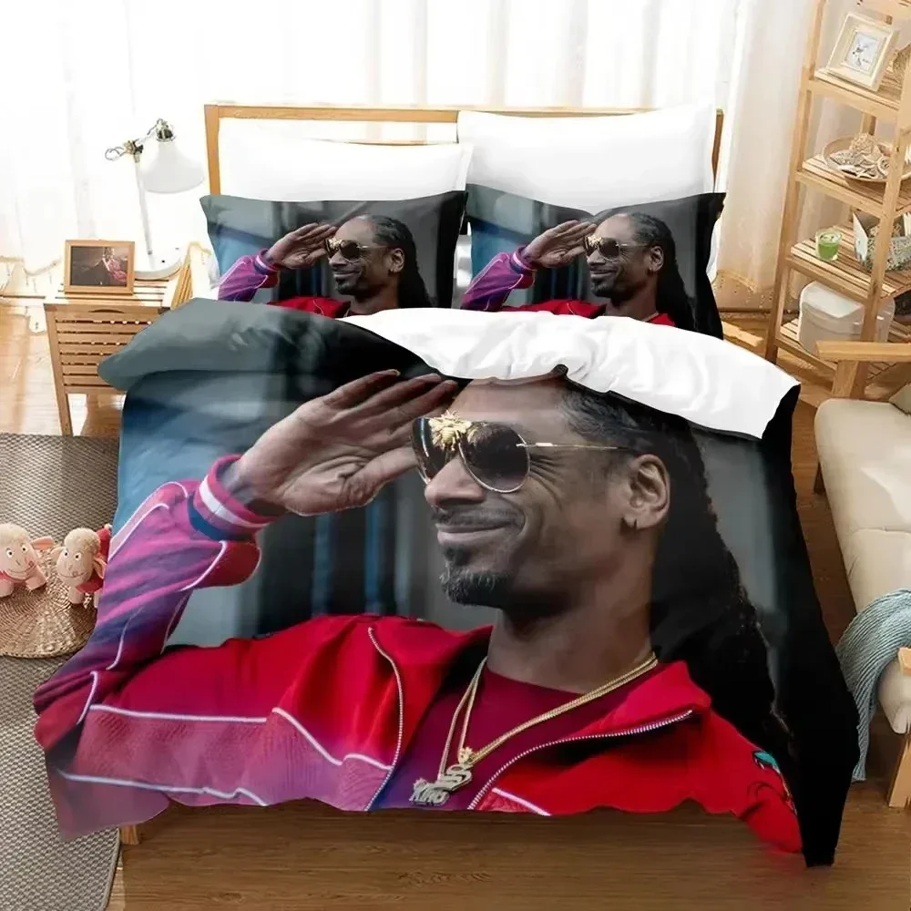 3D Print Snoop Dogg Rapper Bedding Set Boys Girls Twin Queen King Size Duvet Cover Pillowcase Bed boys Adult Home Textileextile
3D Print Snoop Dogg Rapper Bedding Set Boys Girls Twin Queen King Size Duvet Cover Pillowcase Bed boys Adult Home Textileextile