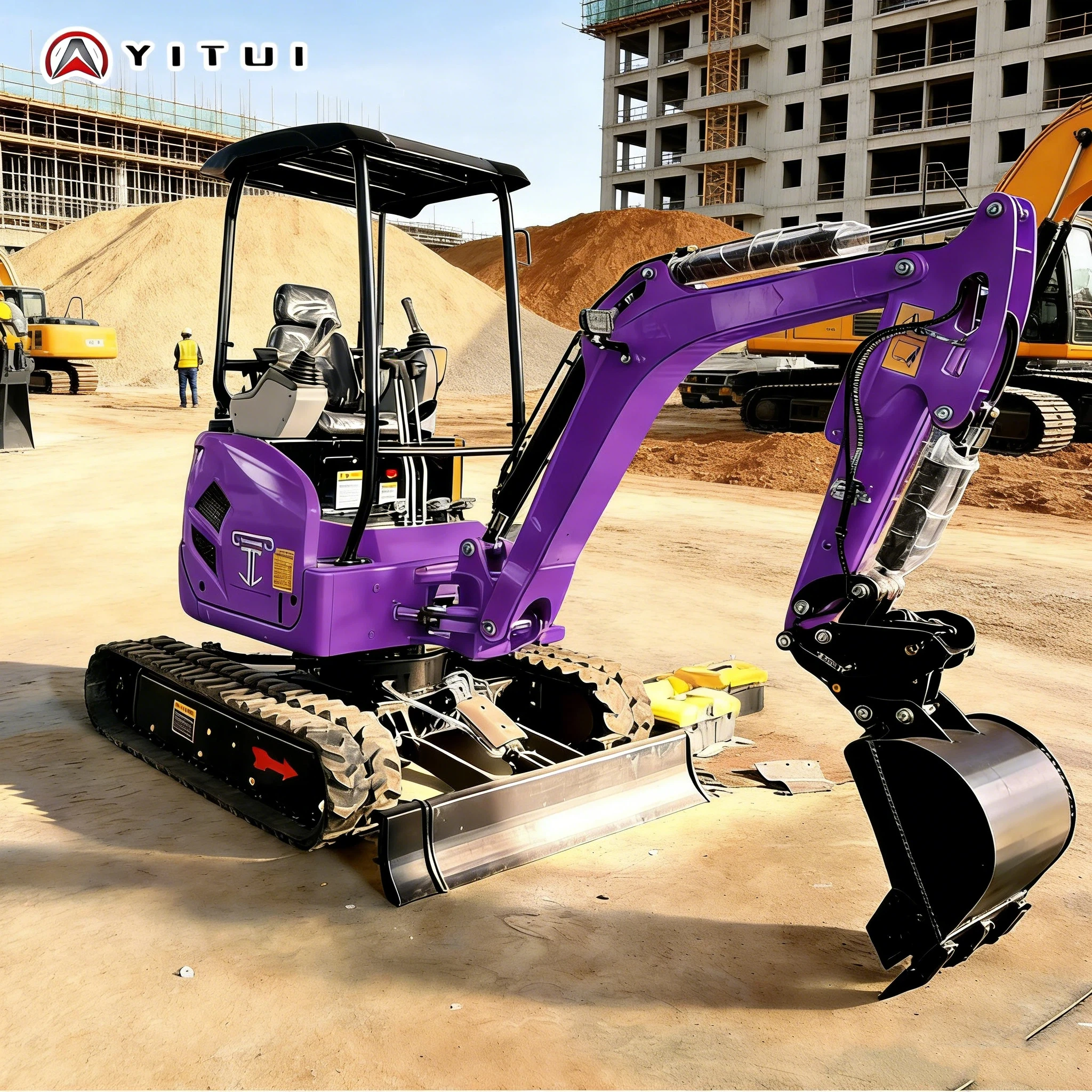 High-Efficiency Mini Excavator Kubota Engine Small Digger Euro 5 Customized Compact Excavator for Indoor&Outdoor Construction
High-Efficiency Mini Excavator Kubota Engine Small Digger Euro 5 Customized Compact Excavator for Indoor&Outdoor Construction