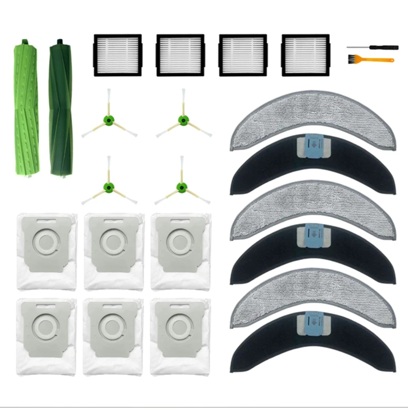 For Irobot Roomba Combo J7+ Robot Vacuum Cleaner Main Brush Side Brush HEPA Filter Mop Cloth Spare Parts Accessory A
For Irobot Roomba Combo J7+ Robot Vacuum Cleaner Main Brush Side Brush HEPA Filter Mop Cloth Spare Parts Accessory A