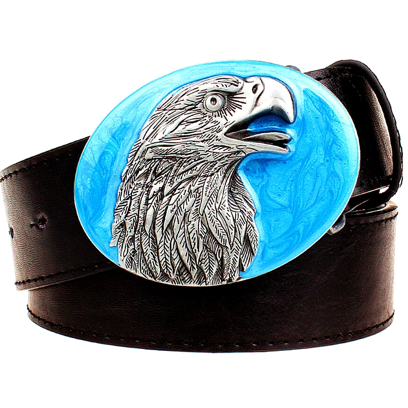 American Sign Bald Eagle Men's Belt White head Sea Eagle Buckle Male Leather Belt Animal Style Waistband
American Sign Bald Eagle Men's Belt White head Sea Eagle Buckle Male Leather Belt Animal Style Waistband