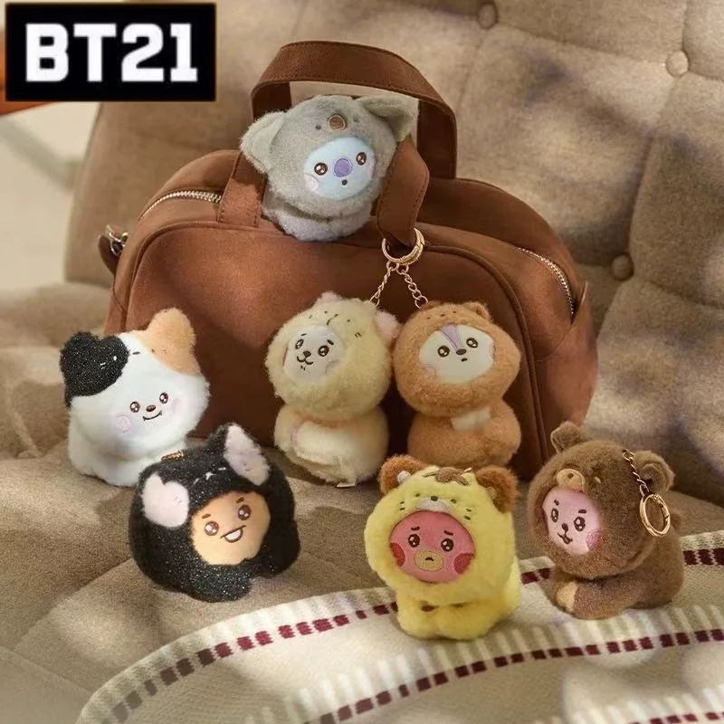 Sweet BT21 series cute creative cartoon plush doll portable keychain for men and women, new stylish versatile decorative pendant
Sweet BT21 series cute creative cartoon plush doll portable keychain for men and women, new stylish versatile decorative pendant