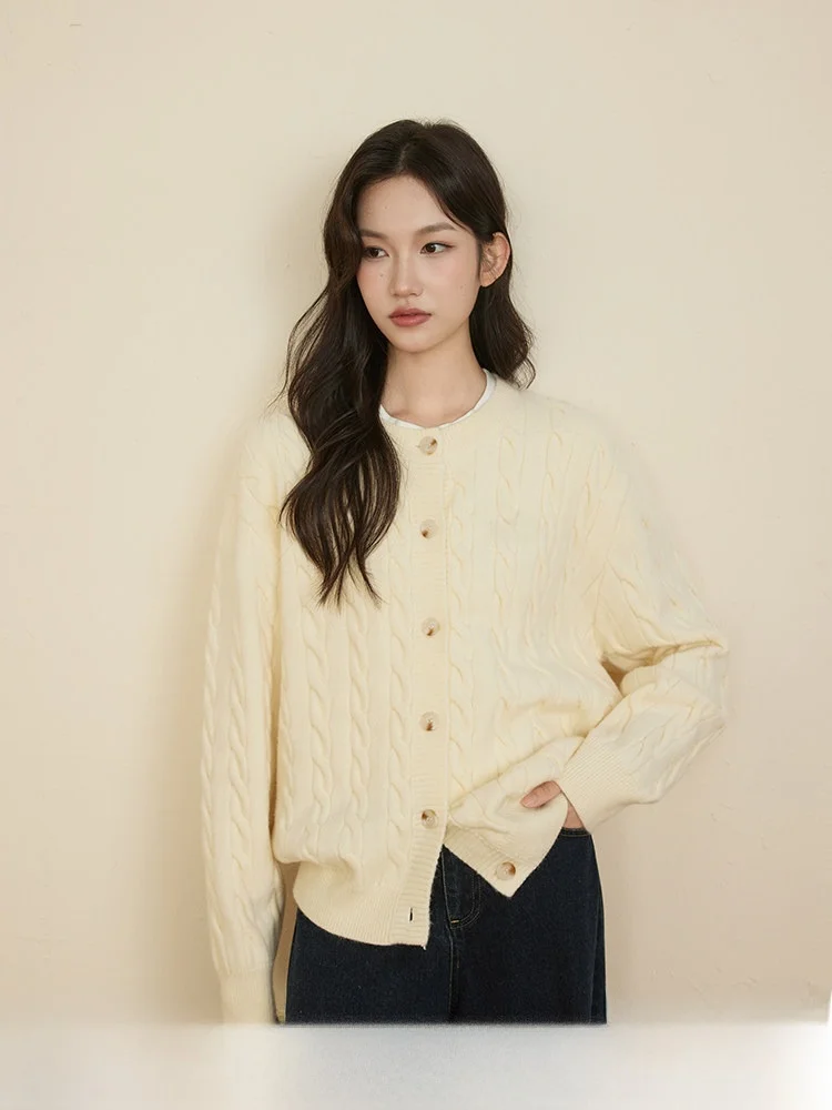 Loose Casual Knitted Sweater Women's Autumn Winter Faion Outerwear Crop Top Sle Twist Yarn Open Cardigan Polyester Nylon ...
Loose Casual Knitted Sweater Women's Autumn Winter Faion Outerwear Crop Top Sle Twist Yarn Open Cardigan Polyester Nylon ...