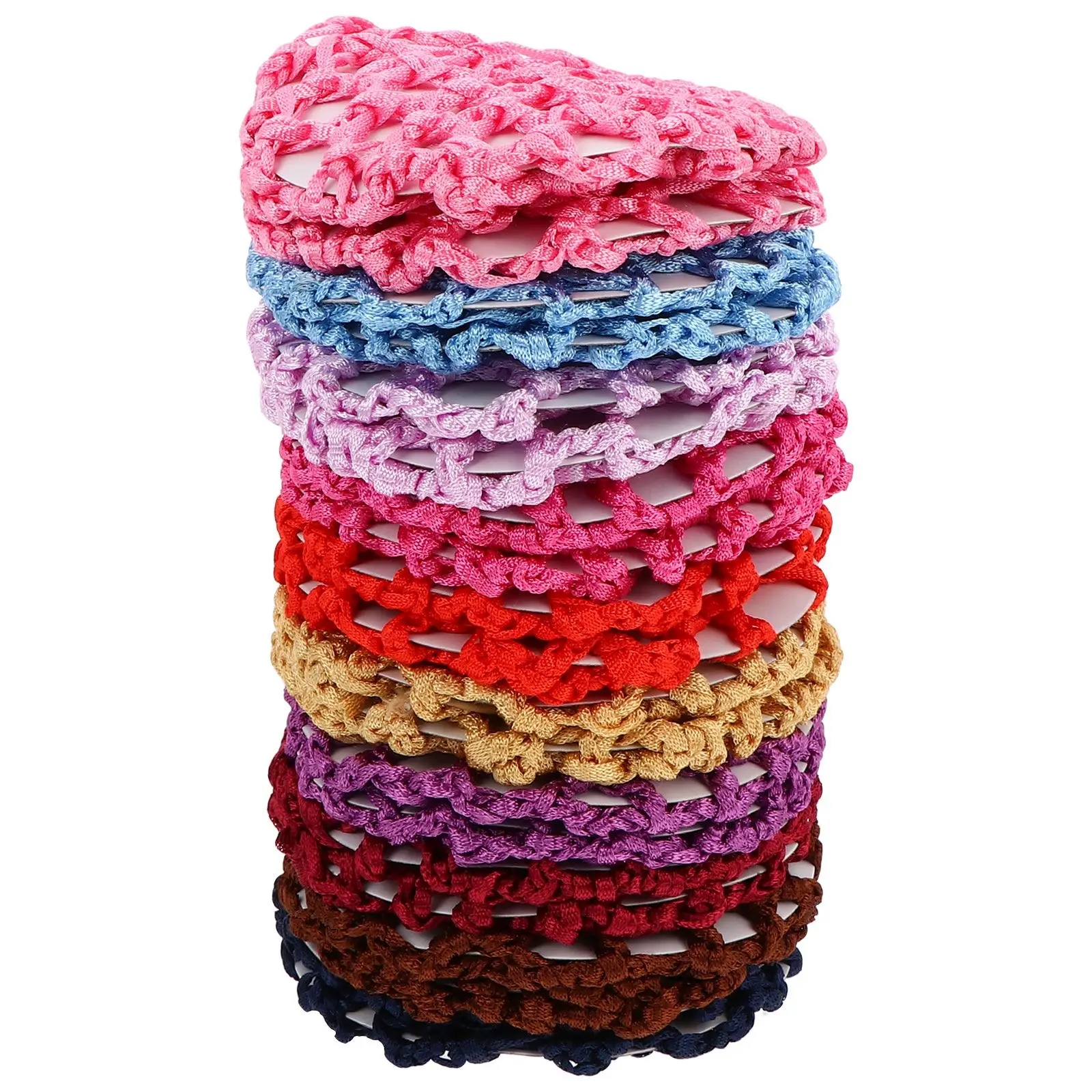 20 Pcs Hair Nets Bun Cover Elastic Knitted Fabric Food Service Women Woven Professional Office Suitable Hair Colors Styles 
20 Pcs Hair Nets Bun Cover Elastic Knitted Fabric Food Service Women Woven Professional Office Suitable Hair Colors Styles