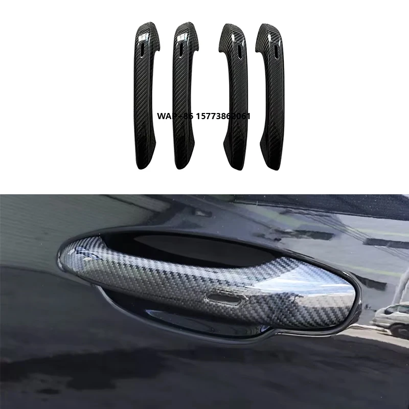 New Upgrade Carbon Fiber Door Handle Cover for Macan Cayenne Exterior Handle
New Upgrade Carbon Fiber Door Handle Cover for Macan Cayenne Exterior Handle