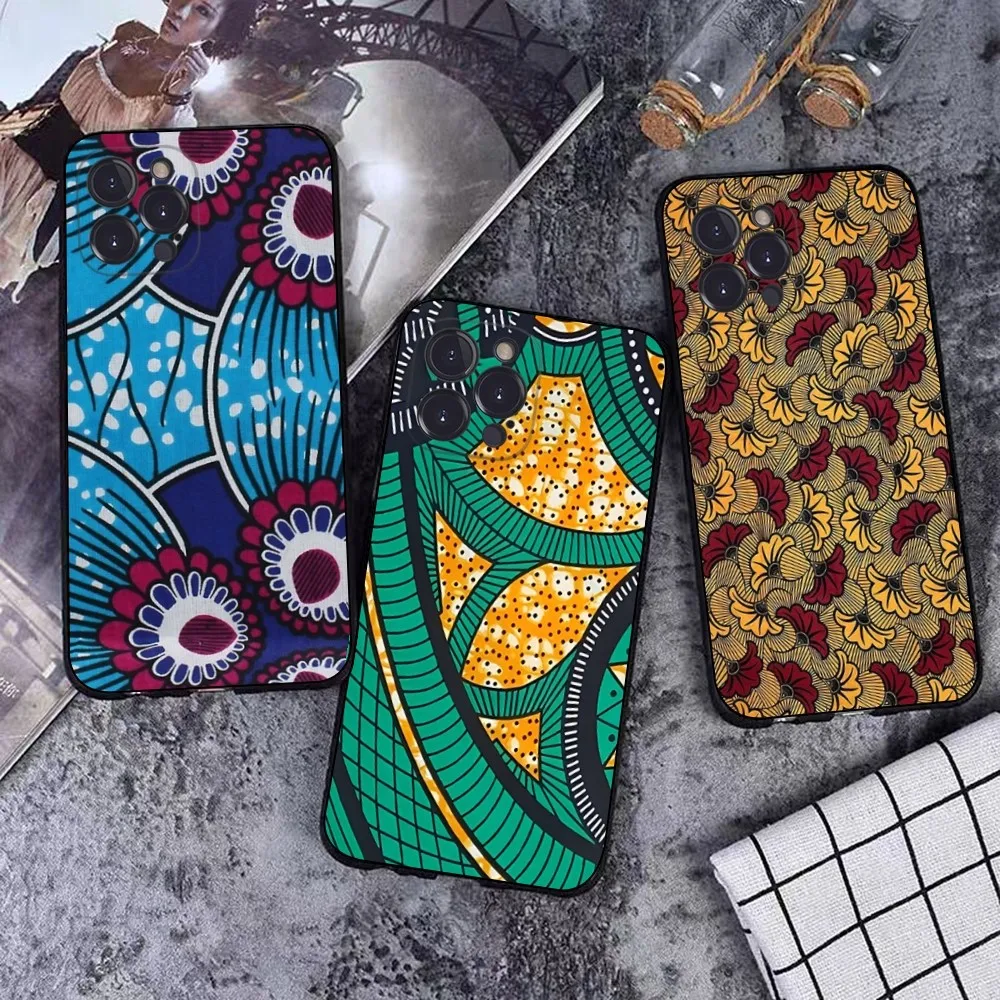 African Wax Fabric Phone Case For iPhone 15 14 11 12 13 Mini Pro XS Max Cover 6 7 8 Plus X XR SE 2020 Funda Shell
African Wax Fabric Phone Case For iPhone 15 14 11 12 13 Mini Pro XS Max Cover 6 7 8 Plus X XR SE 2020 Funda Shell