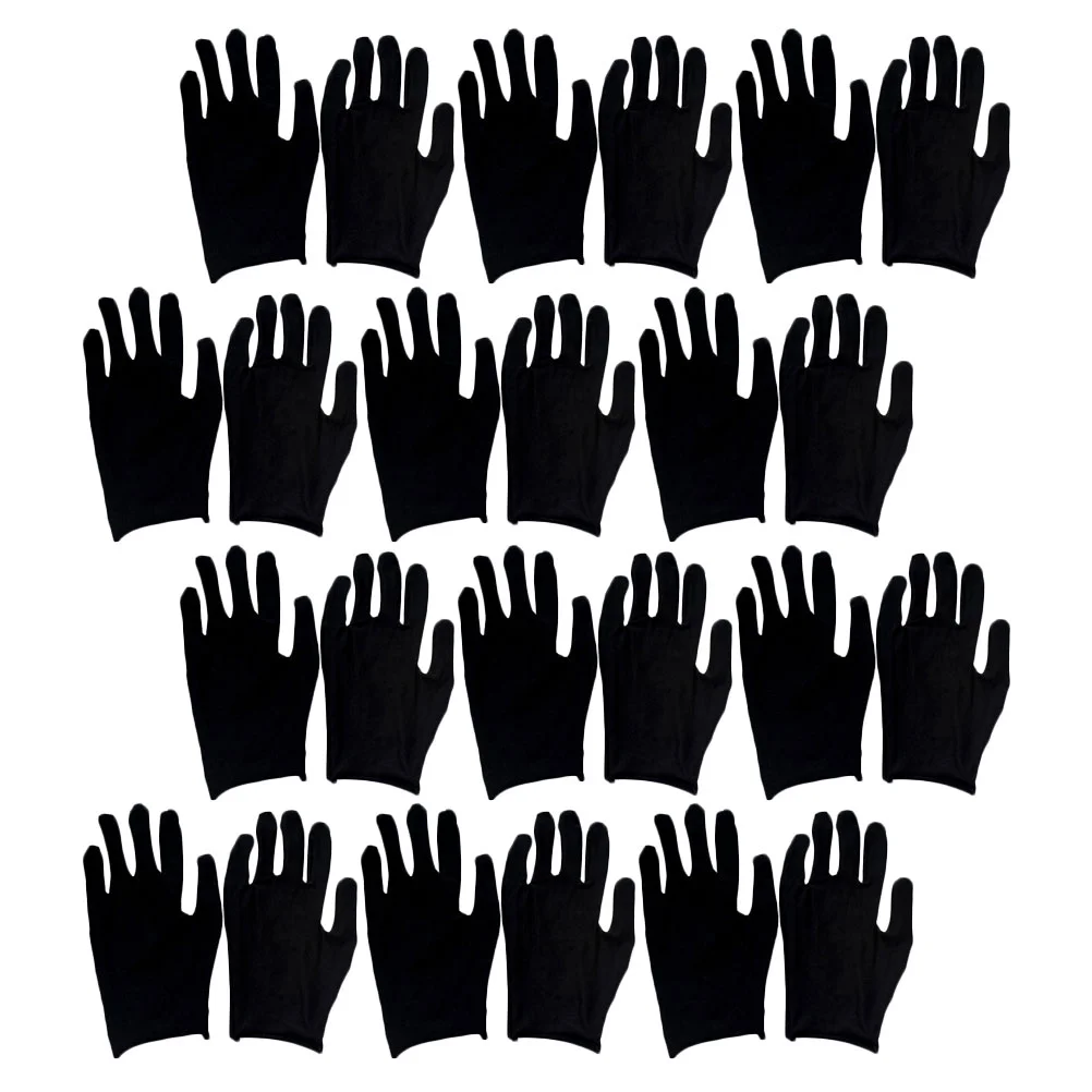 12 Pairs Compression Gloves Labour Protection Comfortable Hand Cotton Black Working
12 Pairs Compression Gloves Labour Protection Comfortable Hand Cotton Black Working