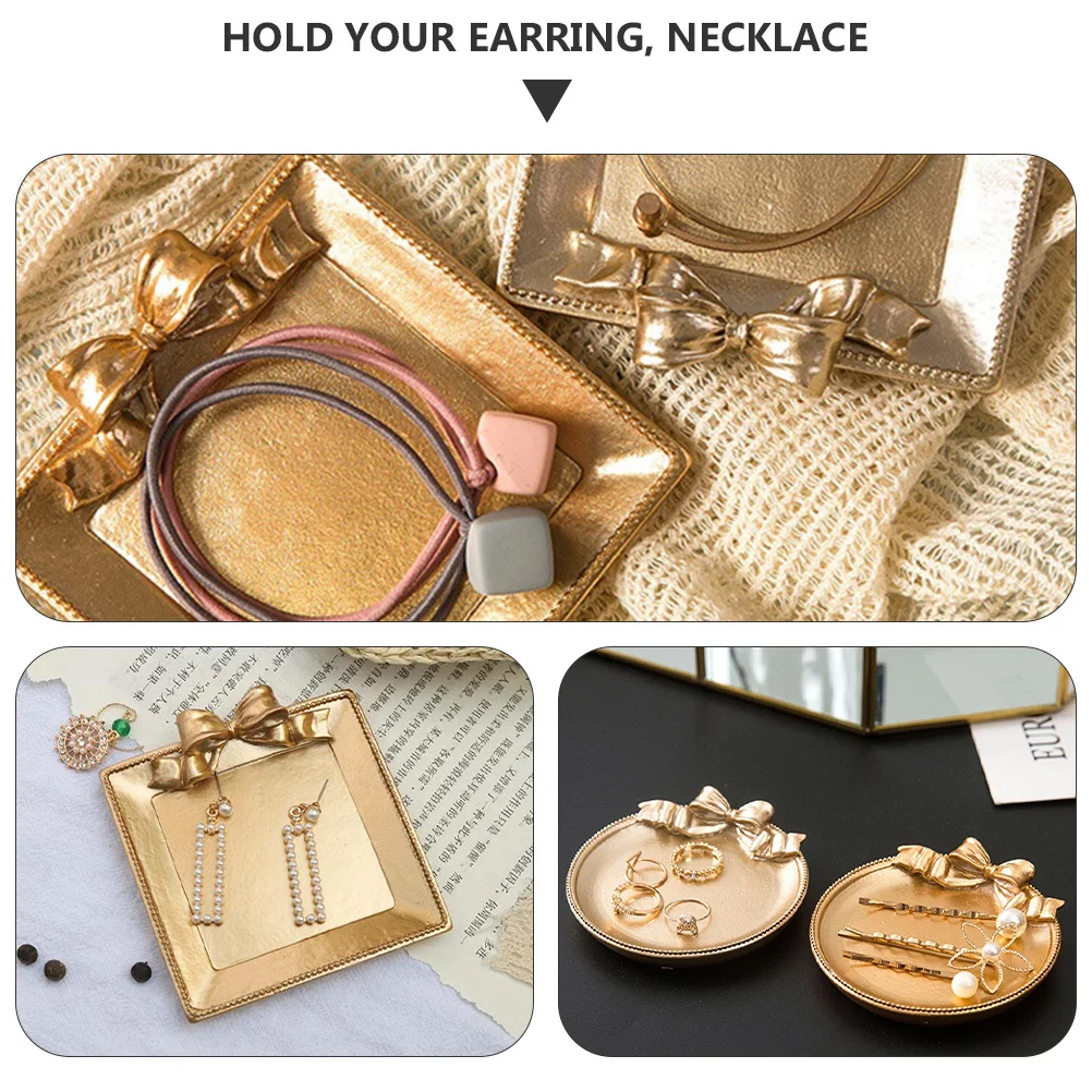 Earring Pendant Tray Jewelry Plate Decorative Organizer Trays Small Dish Storage Holder
Earring Pendant Tray Jewelry Plate Decorative Organizer Trays Small Dish Storage Holder