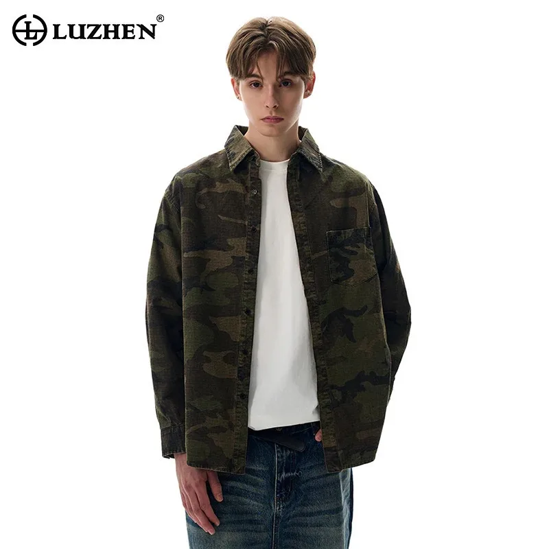LUZHEN 2025 Autumn New Camouflage Printed Handsome Casual Shirts Jacket Men's Fashion Original Elegant Temperament Tops JY4177
LUZHEN 2025 Autumn New Camouflage Printed Handsome Casual Shirts Jacket Men's Fashion Original Elegant Temperament Tops JY4177