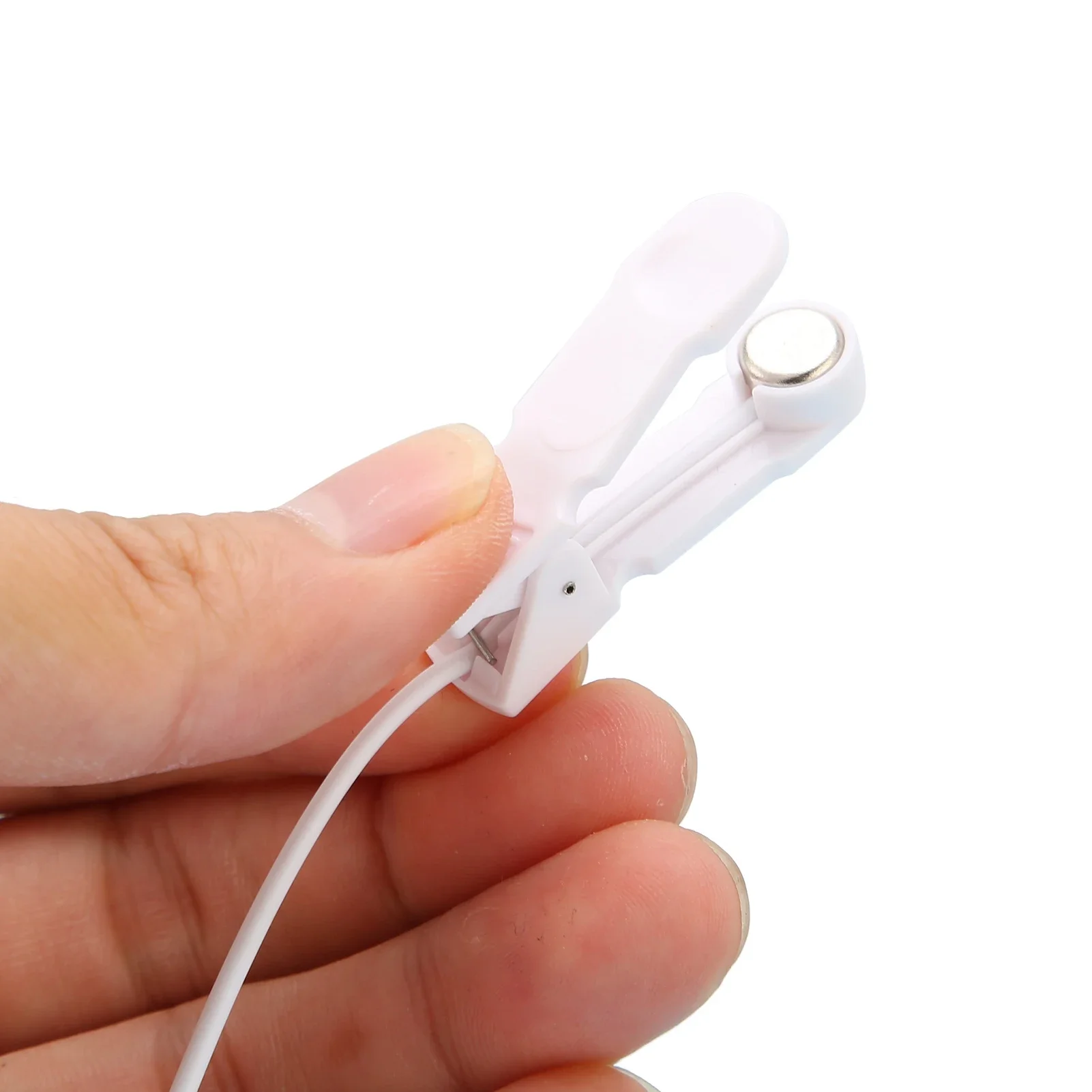 Электродный свинцовый соединительный кабель, вспомогательное средство для сна для массажеров, зажимы для ушей, 2,0 мм, булавка для груди, сосков, ушей, зажим для снятия боли в ушах
Электродный свинцовый соединительный кабель, вспомогательное средство для сна для массажеров, зажимы для ушей, 2,0 мм, булавка для груди, сосков, ушей, зажим для снятия боли в ушах