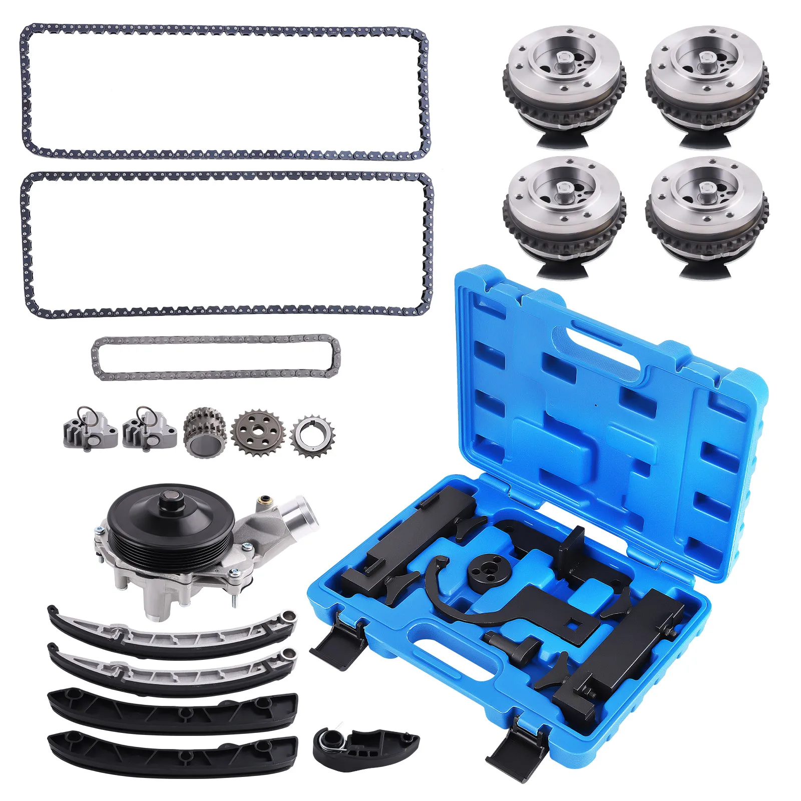 Water Pump Timing Chain Kit for Land Rover LR4 Range Rover 5.0L LR029412
Water Pump Timing Chain Kit for Land Rover LR4 Range Rover 5.0L LR029412