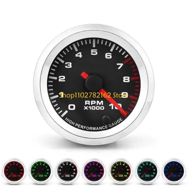 547B 2" 52mm LED Backlight Auto Tachometer Gauge 10000RPM for 4-6-8 Cylinder Gas
547B 2" 52mm LED Backlight Auto Tachometer Gauge 10000RPM for 4-6-8 Cylinder Gas
