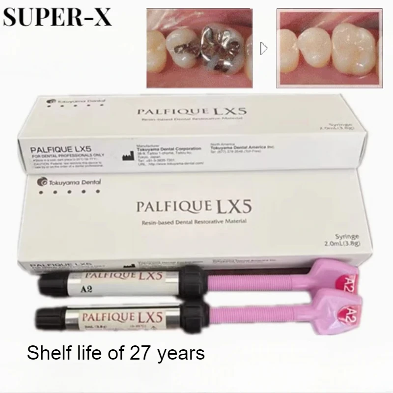 1PCS Dental Materials Tokuyama LX5 Composite Resin A1/A2/A3/A3.5/CE Resin Restorative Material Light Cure Composite Resin
1PCS Dental Materials Tokuyama LX5 Composite Resin A1/A2/A3/A3.5/CE Resin Restorative Material Light Cure Composite Resin