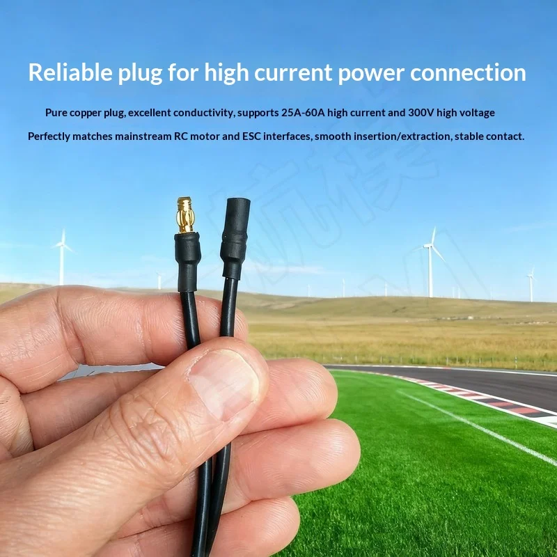 10pcs 3.5 Mm Banana Plug ExteCables Soldered 16 18 Awg Silicone Wire Male Female tors Rc Motor Esc Aircraft Wiring
10pcs 3.5 Mm Banana Plug ExteCables Soldered 16 18 Awg Silicone Wire Male Female tors Rc Motor Esc Aircraft Wiring