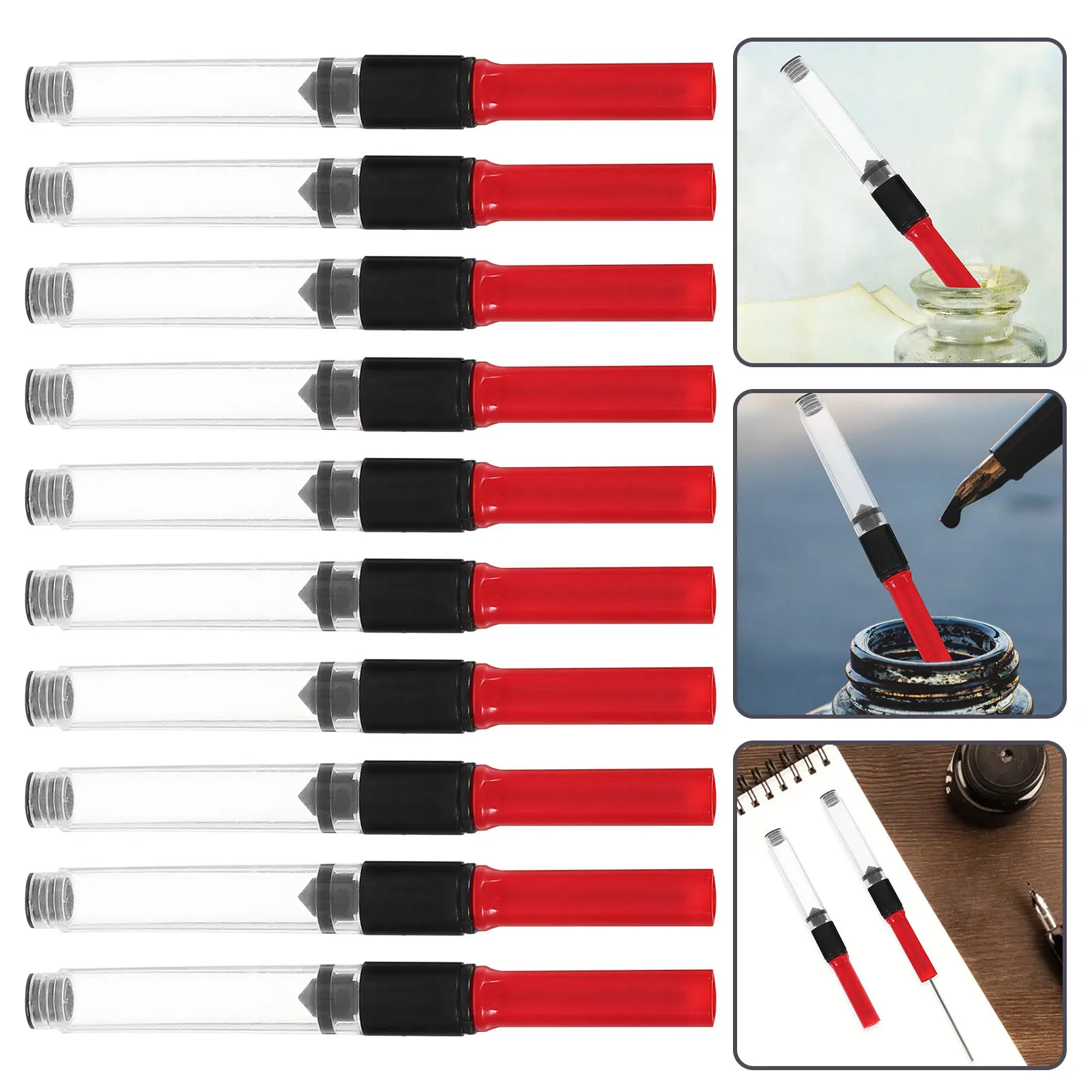 10Pcs Fountain Pen Ink Absorber Ink Filling Tool Plastic Converter Ideal for Fountain Pen Supplies School Supplies
10Pcs Fountain Pen Ink Absorber Ink Filling Tool Plastic Converter Ideal for Fountain Pen Supplies School Supplies